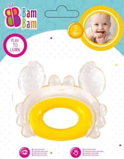 Gryzak krab transparentny bambam 430916