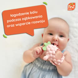 Galeria - zdjęcie nr. 2 - Gryzak silikonowy Razberry Grip różowy
