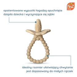 Galeria - zdjęcie nr. 3 - Gryzak silikonowy Soczysta Malina kremowy