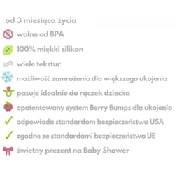 Galeria - zdjęcie nr. 4 - Gryzak soczysta malina rózowy