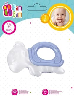 Gryzak żółw transparentny bambam 430914