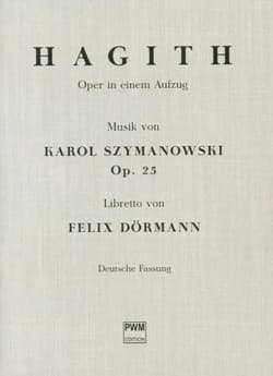 Hagith Oper in einem Aufzug, Deutsche Fassung - Felix Dormann