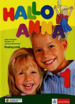 Hallo Anna 1 Język niemiecki  Podręcznik z płytą CD Szkoła podstawowa