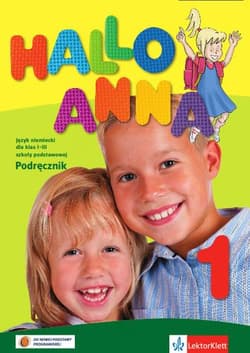 Hallo Anna 1 Język niemiecki  Podręcznik z płytą CD Szkoła podstawowa - Olga Swerlowa