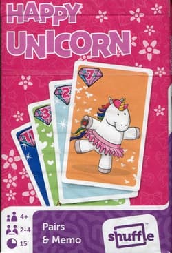 Happy Unicorn Czarny Piotruś & Memo