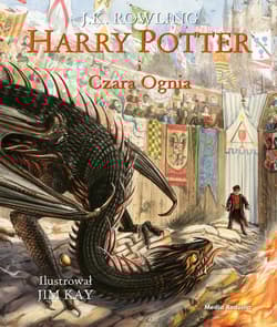Harry Potter i Czara Ognia - wydanie ilustrowane - J.K. Rowling