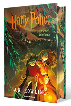 Harry Potter i więzień Azkabanu. Polska okładka z barwionymi brzegami - J.K. Rowling