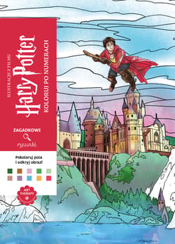 Harry Potter. Koloruj po numerach. Zagadkowe rysunki - Opracowanie Zbiorowe