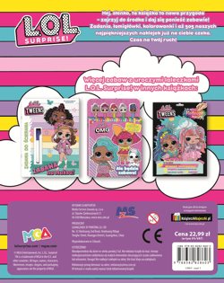 Galeria - zdjęcie nr. 2 - Hej, złotko! L.O.L. Surprise! 505 naklejek