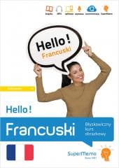 Hello! Francuski. Błyskawiczny kurs obrazkowy A1 - Wajda natalia, SuperMemo World