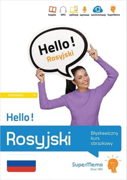 Hello! Rosyjski. Błyskawiczny kurs obrazkowy A1 - Wajda natalia