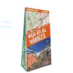 High Atlas Morocco trekking map 1:100 000 laminat 2024 - Opracowanie Zbiorowe