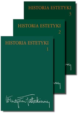 Historia estetyki Tom 1- 3 - Tatarkiewicz Władysław
