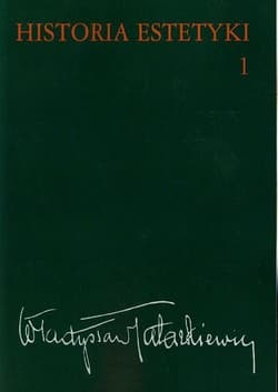 Historia estetyki Tom 1