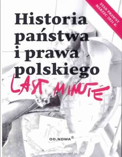 Historia Państwa i Prawa 2021. Last Minute