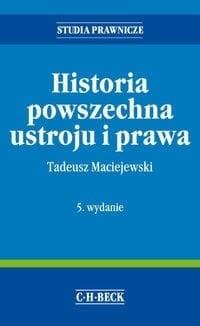 Historia powszechna ustroju i prawa w.5 - Tadeusz Maciejewski