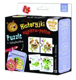 Historyjki najpierw-potem Puzzle + książeczka - Anna Podgórska