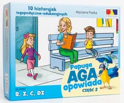 Historyjki obrazkowe. Papuga Aga Opowiada cz. 2 - Praca zbiorowa