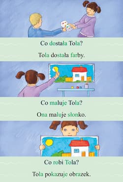 Galeria - zdjęcie nr. 5 - Historyjki obrazkowo-zdaniowe z pytaniami