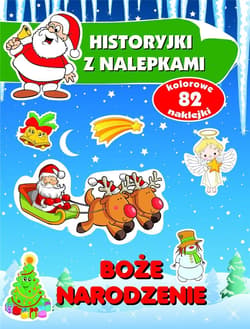 Historyjki z nalepkami Boże Narodzenie - Anna Wiśniewska