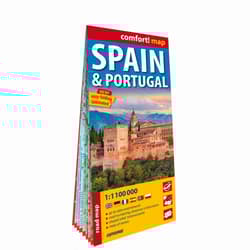 Hiszpania i Portugalia road map 1:1 100 000 laminat 2025
