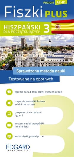 Hiszpański Fiszki PLUS dla początkujących 3 - Praca zbiorowa