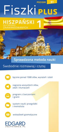 Hiszpański Fiszki PLUS dla średnio zaawansowanych 1 - Anna Poneta