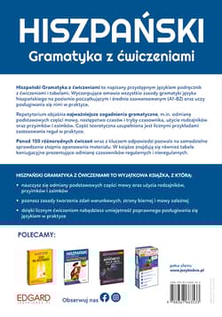 Galeria - zdjęcie nr. 2 - Hiszpański Gramatyka z ćwiczeniami. Poziom A1-B2 wyd. 2023