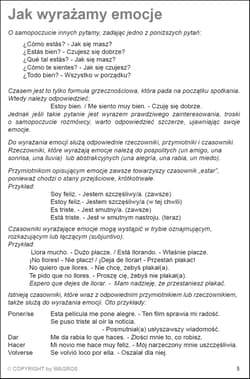 Galeria - zdjęcie nr. 3 - Hiszpański Jak rozmawiać o emocjach poziom A2-B1