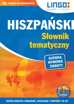 Hiszpański słownik tematyczny książka + CD - Danuta Zgliczyńska