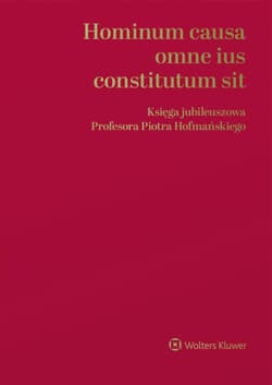 Hominum causa omne ius constitutum sit - Praca zbiorowa