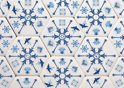 Galeria - zdjęcie nr. 5 - Honeycombs Blue - plastry miodu/7255