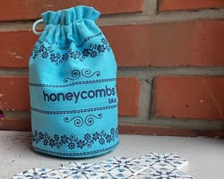 Galeria - zdjęcie nr. 2 - Honeycombs Blue - plastry miodu/7255
