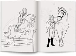 Galeria - zdjęcie nr. 2 - Horse Club kolorowanka z brokatem GCA-8401
