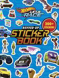 Hot Wheels. Let’s Race. Revved Up Sticker Book - Opracowanie Zbiorowe