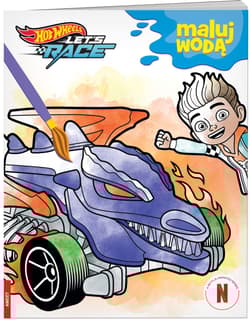 Hot Wheels Maluj wodą MW-1601 - Praca zbiorowa