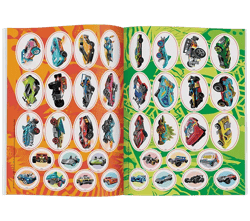 Galeria - zdjęcie nr. 3 - Hot Wheels Naklejam i Koloruję