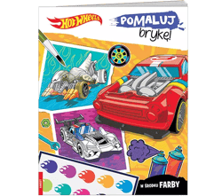Hot Wheels Pomaluj brykę! - Opracowanie Zbiorowe