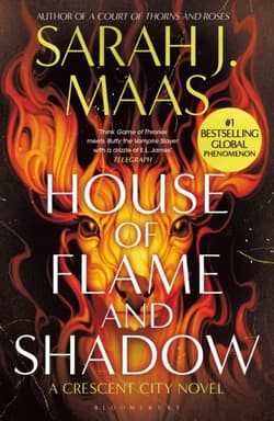 House of Flame and Shadow wer. angielska - Sarah J. Maas