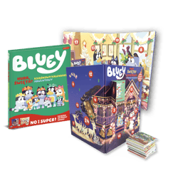 Galeria - zdjęcie nr. 2 - Hura, Święta! Książkowy kalendarz adwentowy. Bluey