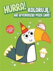 Hurra! Koloruję nie wychodząc poza linie - Tukan - Praca zbiorowa