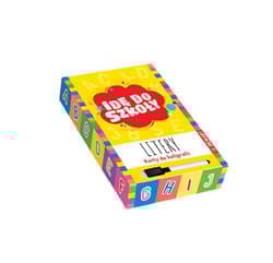 Idę do szkoły. Litery. Karty do kaligrafii z pisakiem suchościeralnym - Opracowanie Zbiorowe