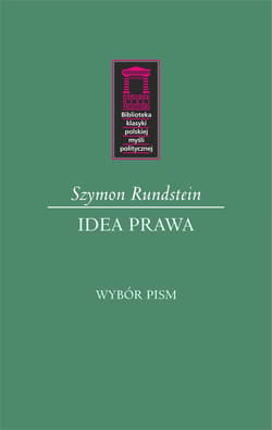 Idea prawa Wybór pism - Szymon Rundstein