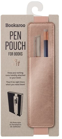IF Bookaroo Pen Pouch - uchwyt na długopis złoty róż