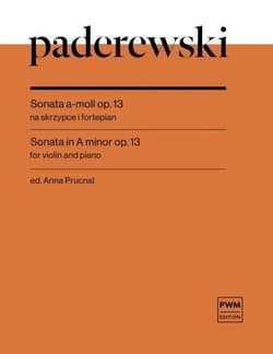 Ignacy Jan Paderewski. Sonata a-moll op. 13 - red. Anna Prucnal
