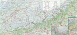 Galeria - zdjęcie nr. 4 - Indian Himalaya trekking map 1:350 000  laminat V2