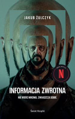 Informacja zwrotna okładka filmowa - Jakub Żulczyk