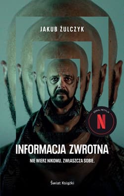 Informacja zwrotna okładka filmowa - Jakub Żulczyk