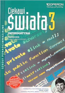 Informatyka LO 3 Ciekawi świata podr. ZR OPERON - Ewa Mikołajewicz