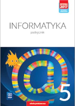 Informatyka podręcznik dla klasy 5 szkoły podstawowej 177346 - Opracowanie Zbiorowe